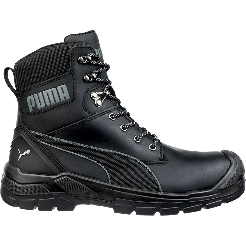 PUMA Safety Men's Conquest CTX High EH WP Boot, Black - 8.5 W US