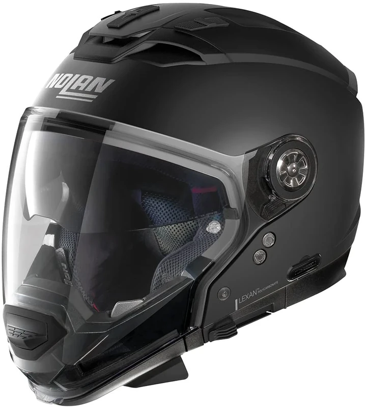 Nolan N70-2 GT Classic N-Com Flat Black Motorcycle Helmet Size M