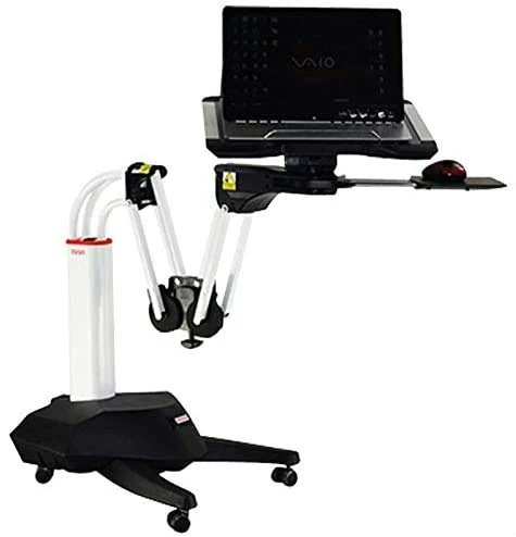 sunter98 Kesrer01 Full Motion Long Arm Multifunctional Moving Laptop Desk Sofa Bedside Notebook Stand Lazy Lift Rotating Computer Table