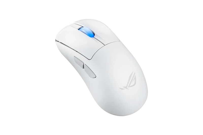 ASUS ROG Keris II Ace Wireless Gaming Mouse, 54g Lightweight, AimPoint Pro 42K Optical Sensor, Optical Micro Switches, SpeedNova Wireless, ROG Polling Rate Booster, Esports & FPS Gaming, White