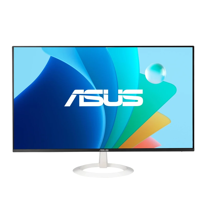 ASUS VZ24EHF-W Eye Care Gaming Monitor – 24-inch (23.8-inch viewable), IPS, Full HD, Frameless, 100Hz, Adaptive-Sync, 1ms MPRT, HDMI, Low Blue Light, Flicker Free, Wall Mountable