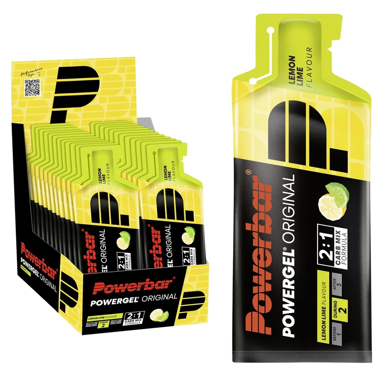 Powerbar PowerGel (24x41g) Lemon Lime - Image 1
