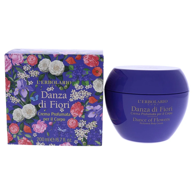 LErbolario Dance Of Flowers Perfumed Body Cream For Women 6.7 oz Body Cream