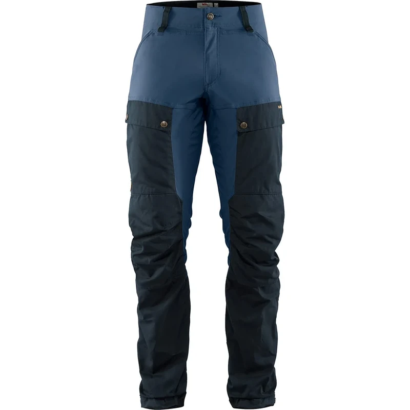 FJALLRAVEN F85656R -555-520 Keb Trousers M Reg Dark Navy-Uncle Blue 44