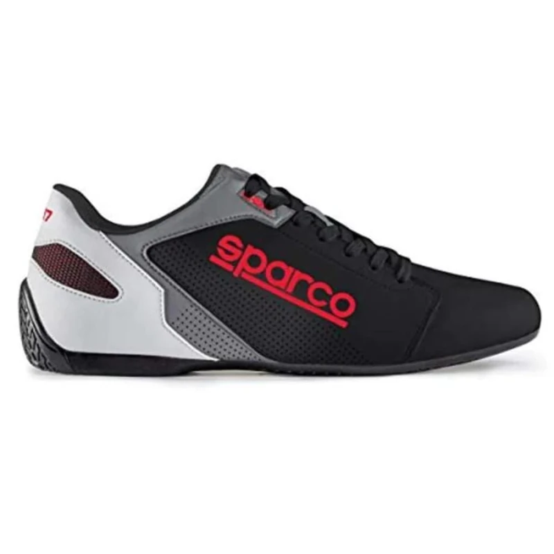 Sparco mens S00126342nrrs automotive racing apparel, Black Red, 6.5 UK