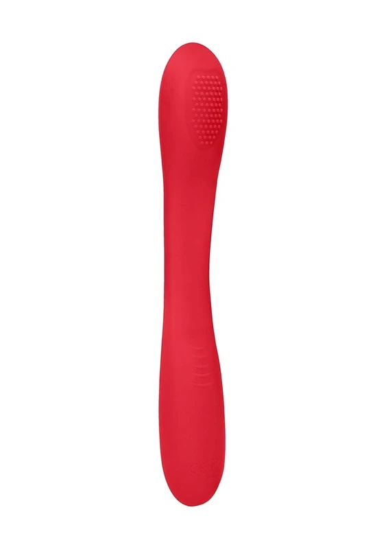Shots Double Ended Vibrator, Flex, Red