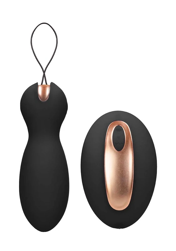 Shots Dual Vibrating Toy, Purity, Black