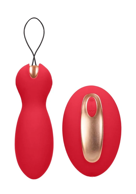 Shots Dual Vibrating Toy, Purity, Red - Image 1