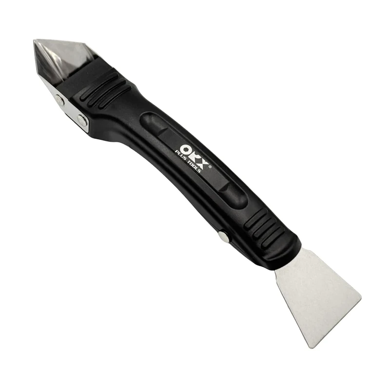 ORXPLUS TOOLS Silicone Remover Scraper Sealant, Caulk Caulking Removal Tool with Durable Stainless Scraper for Bathroom, Kitchen, Sink Joint and Frames Sealant Seals