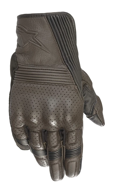 Alpinestars Mustang V2 Gloves Tobacco Brown Black, Brown, 3XL