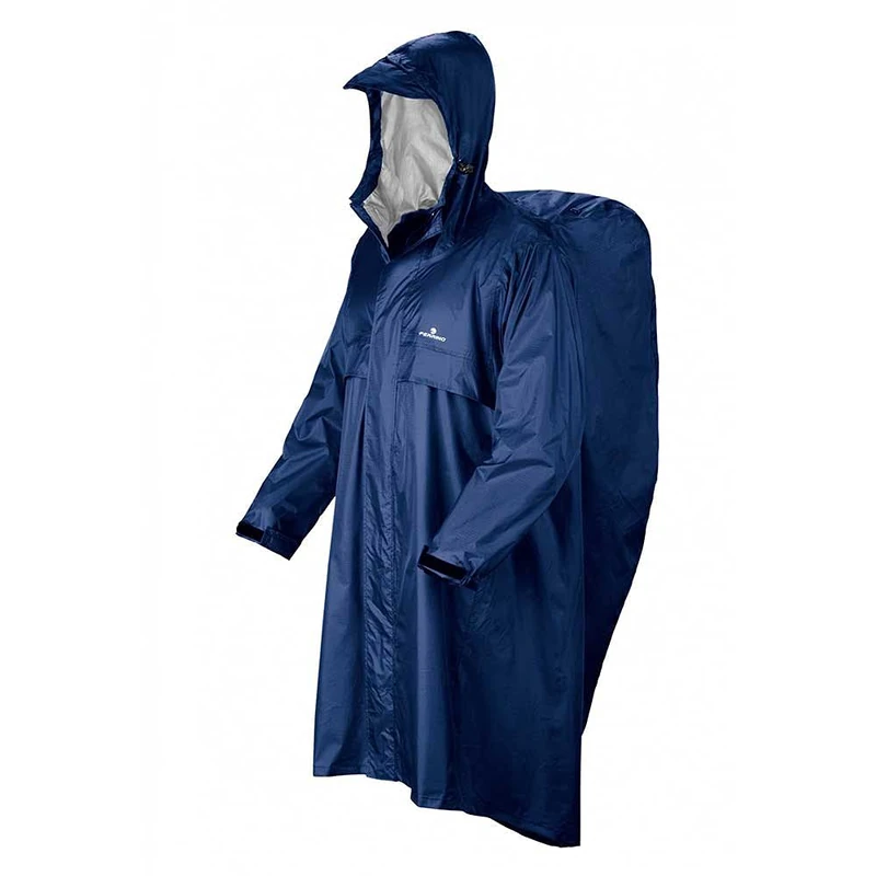 Ferrino 78121HBBSM.1SIZ Poncho, Blue, One Size Adult Unisex