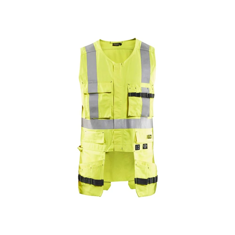 Blaklader 308915123300S Multinorm Inherent Waistcoat, High Vis Yellow, Size S