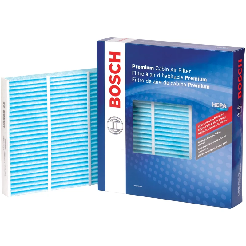 BOSCH 6076C HEPA Cabin Air Filter - Compatible with Select Cadillac Escalade; Chevrolet Silverado, Suburban, Tahoe; GMC Sierra, Yukon, Yukon XL