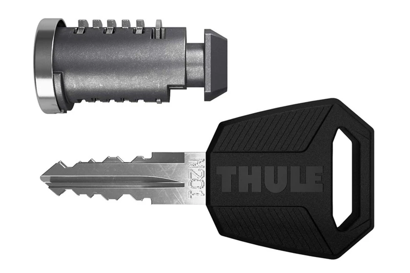 Thule 450200 One-Key Security, Silver/Black, 2 Lock cylinders