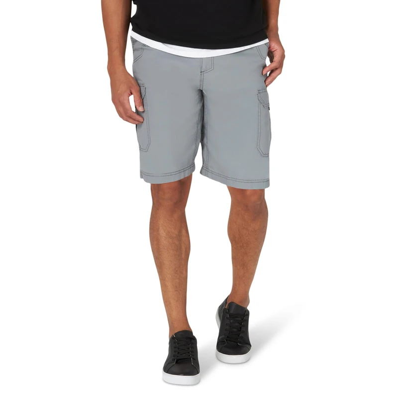 Lee Men's Extreme Motion Crossroad Cargo Short, Storm Gray, 38