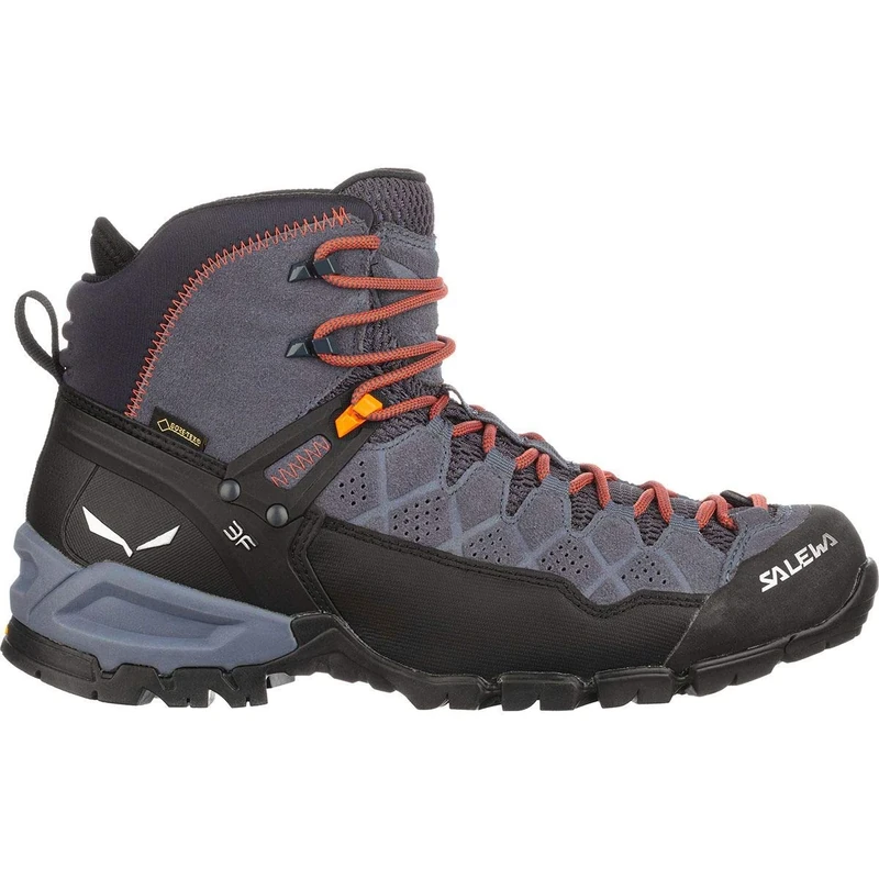 Salewa Ms Alp Trainer Mid Gtx, Ombre Blue/Fluo Orange, 6.5, Male