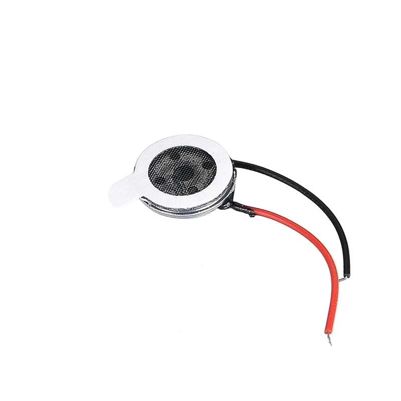sourcing map 0.5W 8 Ohm Mini DIY Speaker 10mm Round Shape Replacement Loudspeaker 2pcs