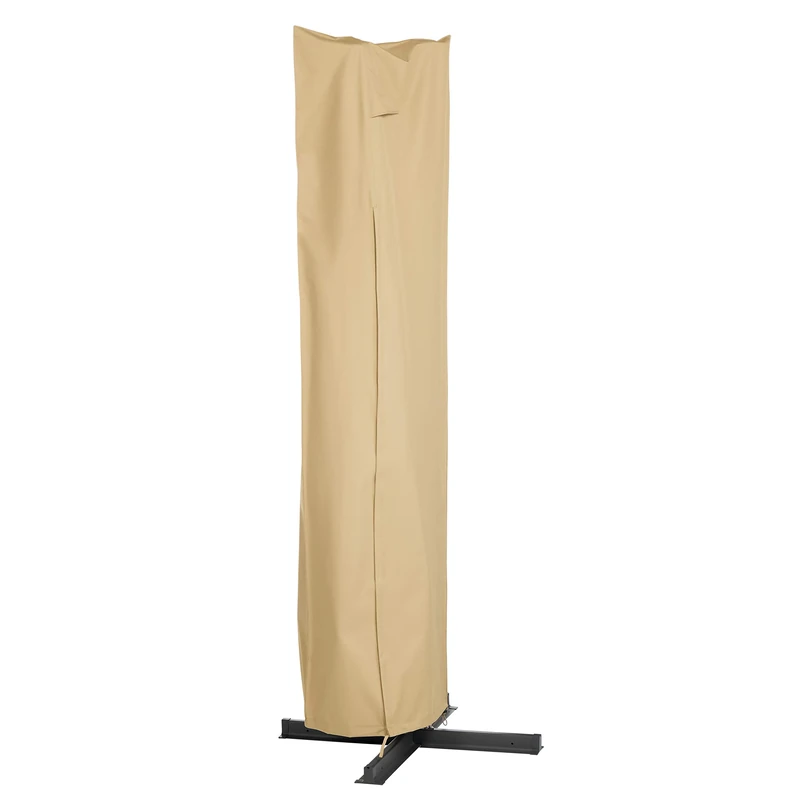 Classic Accessories Terrazzo Offset Umbrella and Frame Cover - All Weather Protection Outdoor Cover (56-264-012001-EC)