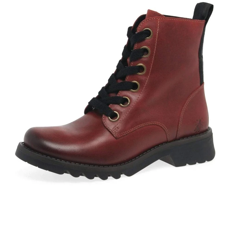 Fly London Women's RAGI539FLY Ankle boots,RED,2.5 UK