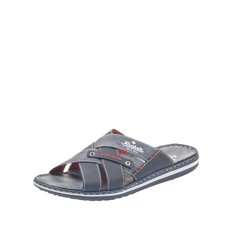 Rieker Men's 21099 Mules, Blue, 8 UK