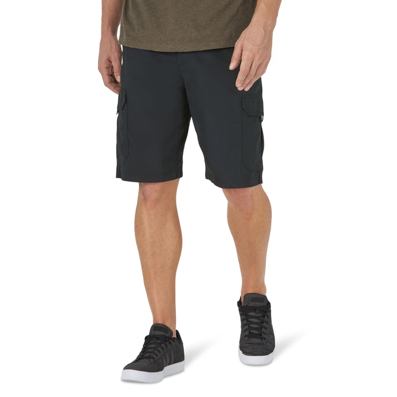 Lee Men's Extreme Motion Crossroad Cargo Short, Black, 40