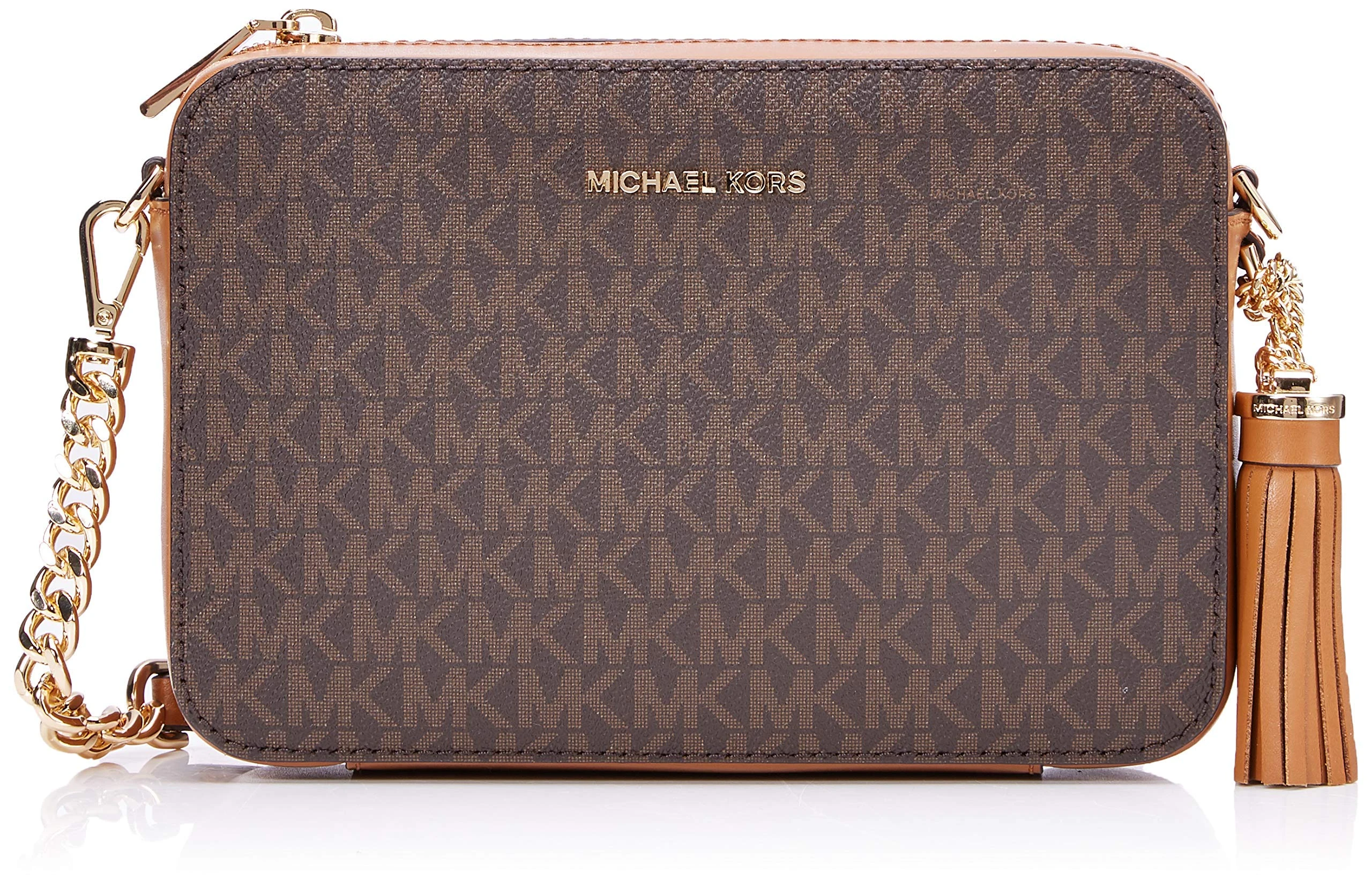 Michael Kors 32F8GF5M2B-200 JET SET MD CAMERA BAG Women brown Size One Size