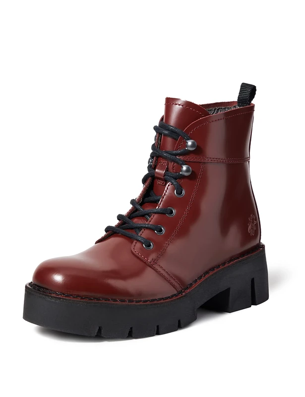 Fly London Women's BOLA009FLY Ankle Boots, Red (Red 001), 5 UK (38 EU) - Image 1