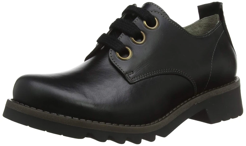 Fly London Women's RUDA538FLY Brogues, Black (Black 003), 3 UK (36 EU) - Image 1