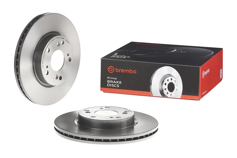Brembo 09.A455.11 - Brake Disc with UV Coating (Set of 2) - Front