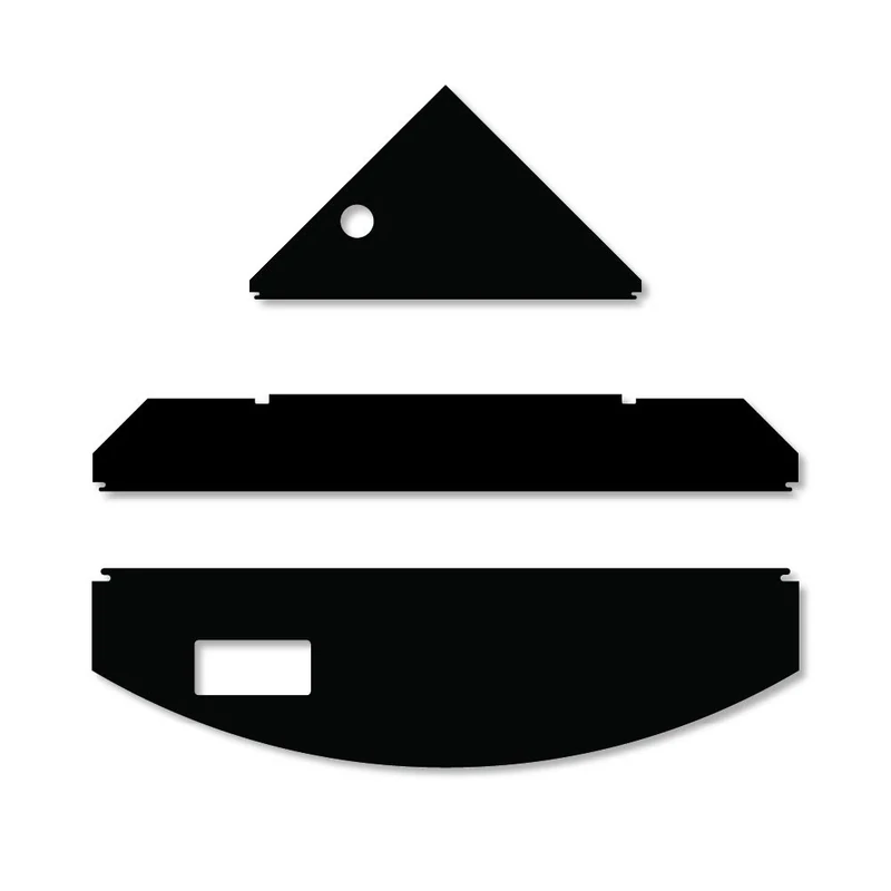 iQuatics Universal Fish Tank Lid Replacement, Trigon 350 With Holes