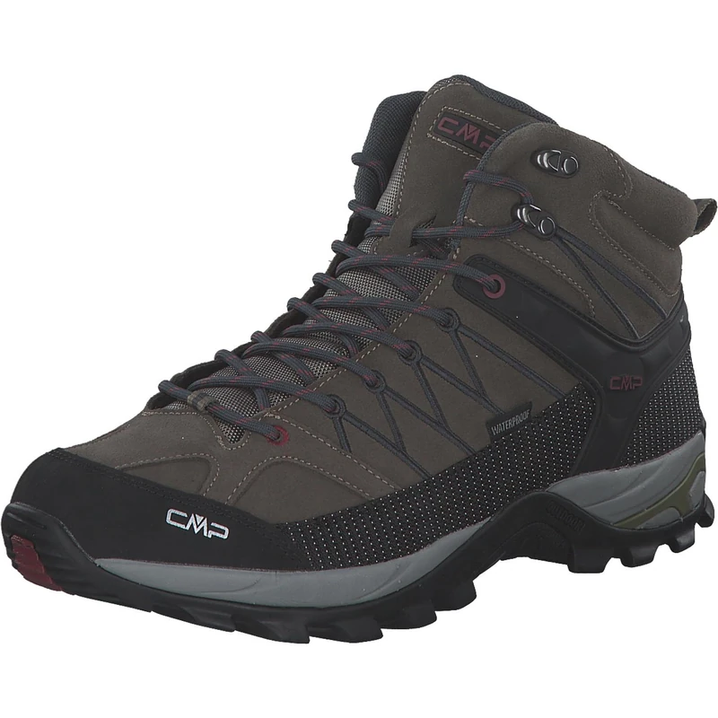 CMP Men's Rigel Mid Trekking Shoe Wp Trekking Shoes, Beige Torba Antracite 02pd, 6.5 UK