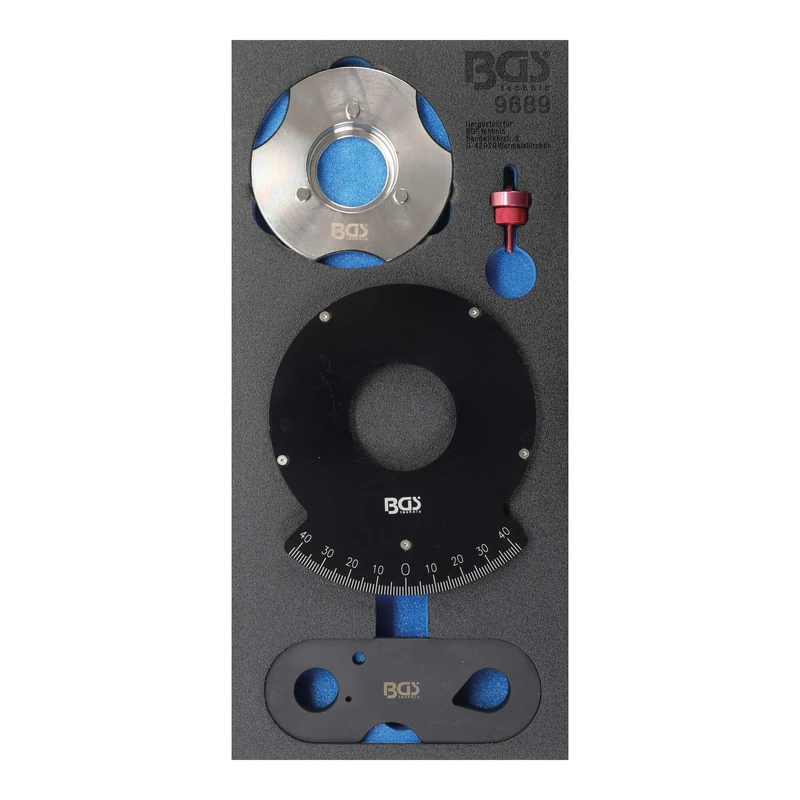 BGS 9689 | Tool Tray 1/3: Timing Chain Testing Tool Set | for VAG 1.2 / 1.4 TFSi | 4 pcs.