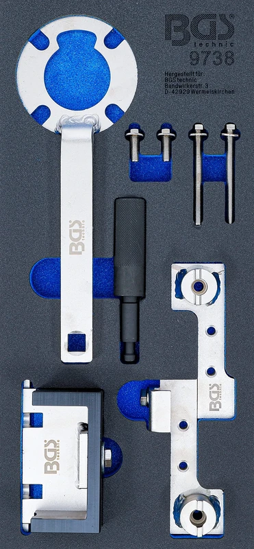 BGS 9738 | Tool Tray 1/3: Engine Timing Tool Set | for Ford 2.5, Volvo 1.6 - 2.5 and 2.4D