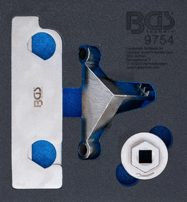 BGS 9754 | Tool Tray 1/6: Engine Timing Tool Set | for Opel / Vauxhall, Saab, Buick, Cadillac, Chevrolet 2.8L / 3.6L V6