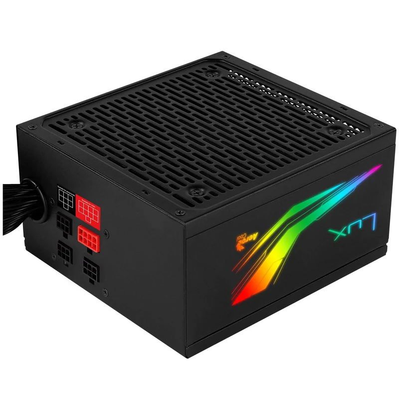 Aerocool Lux RGB M 550W Modular RGB Power Supply, 80Plus Bronze 230V