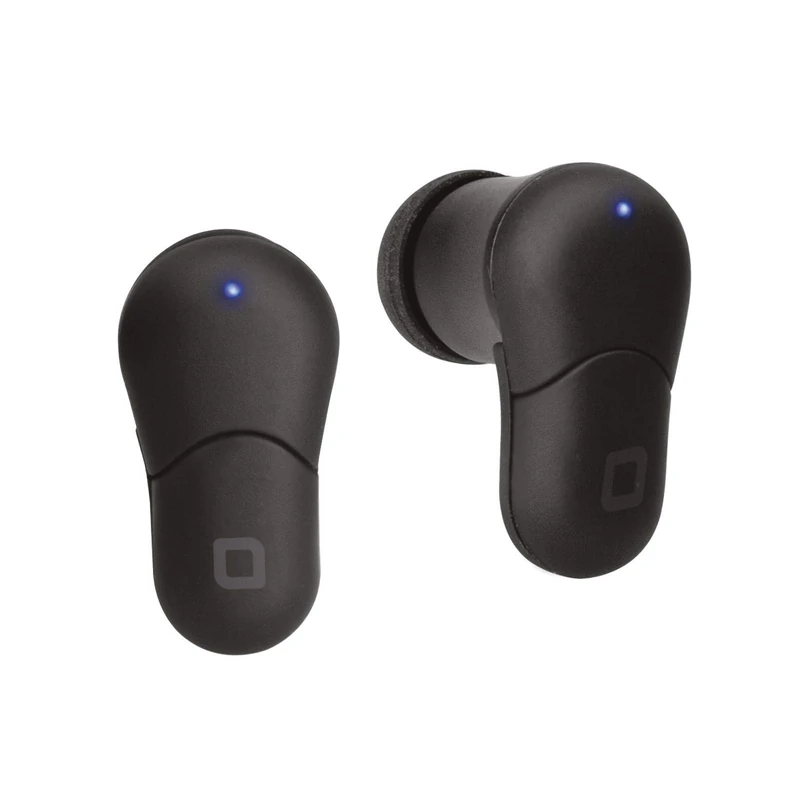 SBS Bluetooth Headphones Wireless In-Ear - Wireless Headphones with 2.5 Hours Running Time, Microphone and Charging Box - Wireless Headphones in Black for Apple iPhone Mobile Phone - Wireless