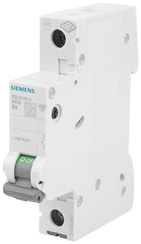 Siemens 5SV13166KK10 FI Circuit Breaker 2-Pin 10A 0.03A 230V