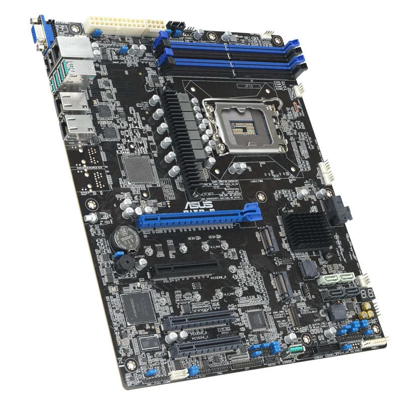 Płyta główna Asus P13R-E 1x LGA1700 Intel Xeon E-24XX C266 (4xDIMM 8x SATA 2xM.2 2x1GbE ASMB11-iKVM ATX)