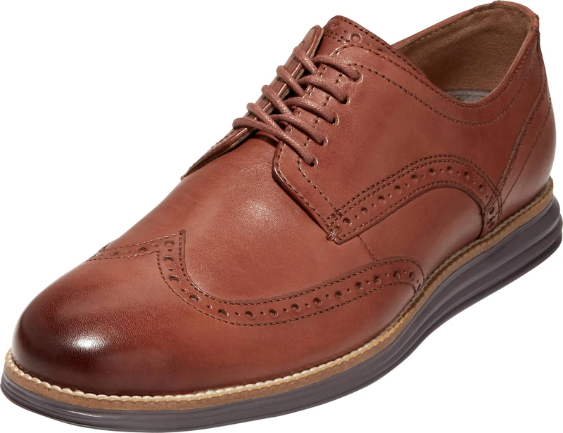 Cole Haan ORIGINAL GRAND WINGTIP OXFORD, Men’s Oxfords, Brown (Woodbury Leather/Java Woodbury Leather/Java), 6 (40 EU)