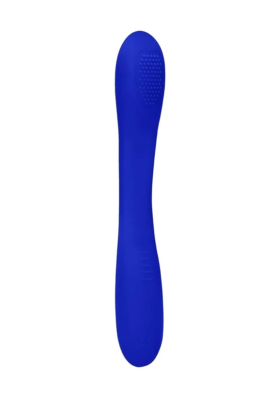 Shots Double Ended Vibrator, Flex, Blue