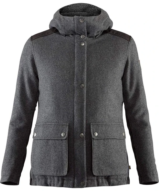 FJALLRAVEN F89796-020 Greenland Re-Wool Jacket W Grey M