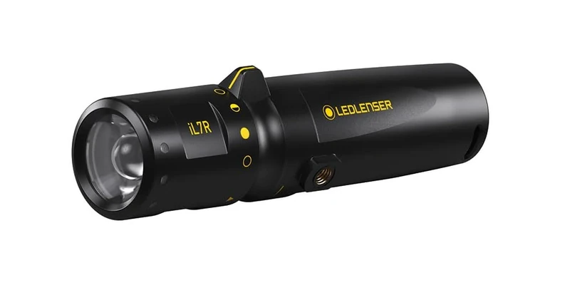 Ledlenser ATEX iL7R - LED Rechargeable Torch, Super Bright 360 Lumens, Water Resistant (IP66) Powerful Searchlight Torch, Dog Walking, Hiking, Camping, Exploring, Up to 40 Hour Battery Life