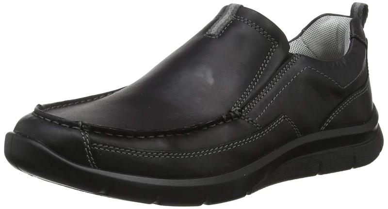 Hotter Men's Boost Moccasins, Black Black 001, 11 UK