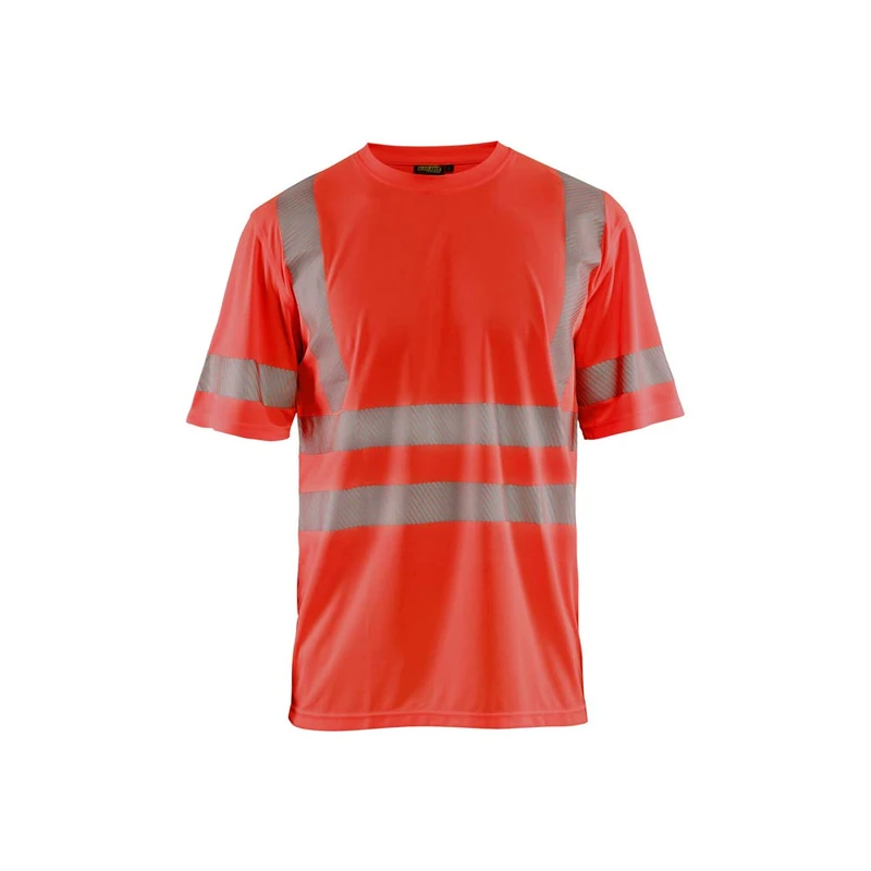 Blaklader 342010135500M UV High Vis T-Shirt, High Vis Red, Size M