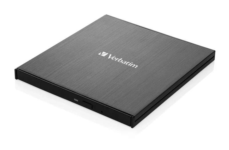 Verbatim 43889 Slimline External Blu-Ray Writer USB 3.1 GEN 1 with USB-C Connection