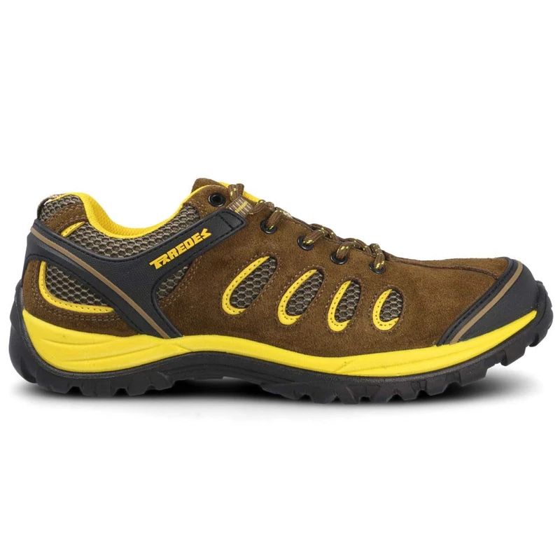 Walls 1 Radio Shoe, Safety, Protection, Cord, Comfort, Brown/Yellow