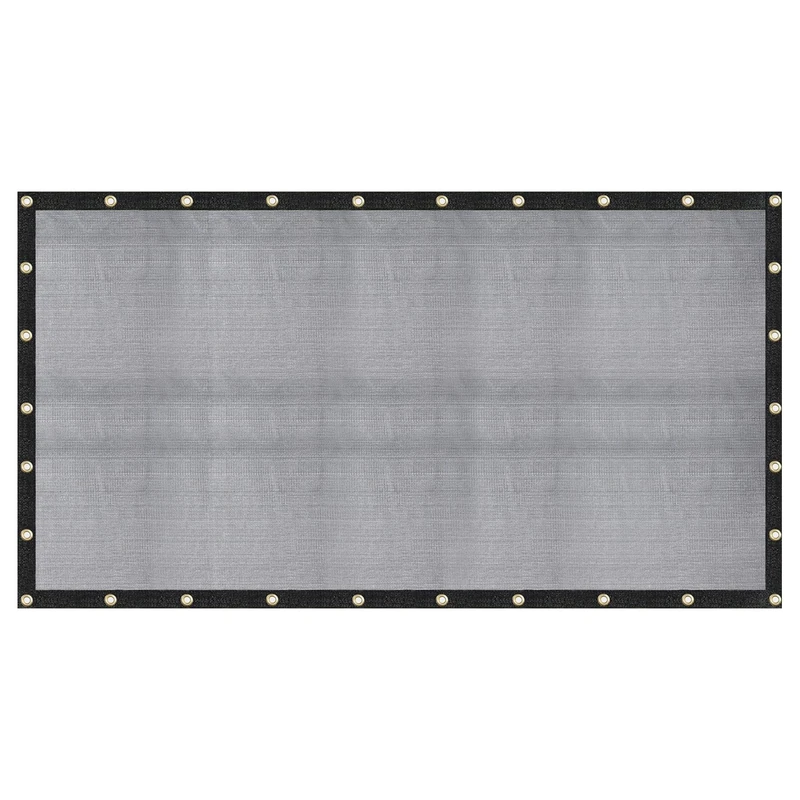 WindscreenSupplyCo 12 X 16 FT 60-70% Heavy Duty Mesh Tarp Shade Cloth