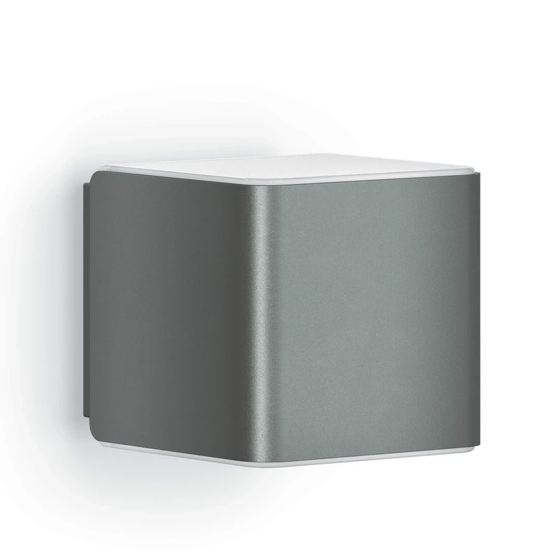 Steinel Wall Light L 840 SC Anthracite, LED Outdoor Light, 160° Motion Detector, Networkable, can be Operated via Bluetooth App, 9.1 W