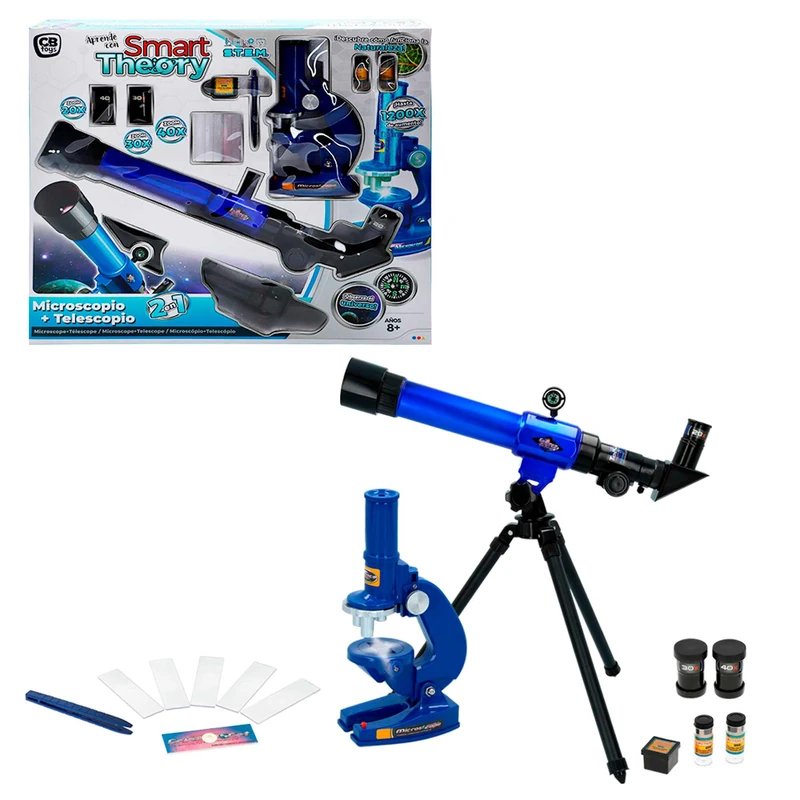 COLORBABY Microscope and Telescope Set - Educational Toy