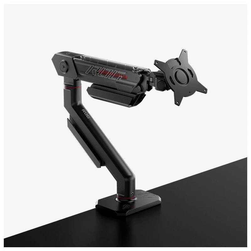 ASUS ROG Ergo Monitor Arm (Monitor Mount, Cable Management Channels, for Monitors up to 39 Inches, up to 11.5 kg Weight, Compatible with VESA Mount 100 x 100 mm) - Image 1